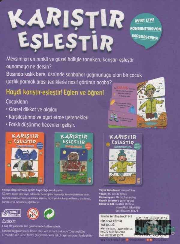 Karıştır Eşleştir - Mevsimleri Keşfet – Bild 2