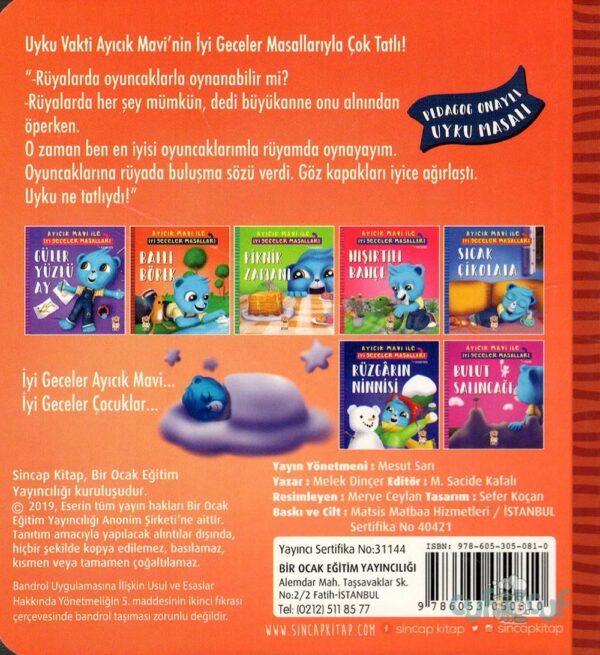 Ayıcık Mavi Ile Iyi Geceler Masalları Seti (7 Kitap) – Bild 4