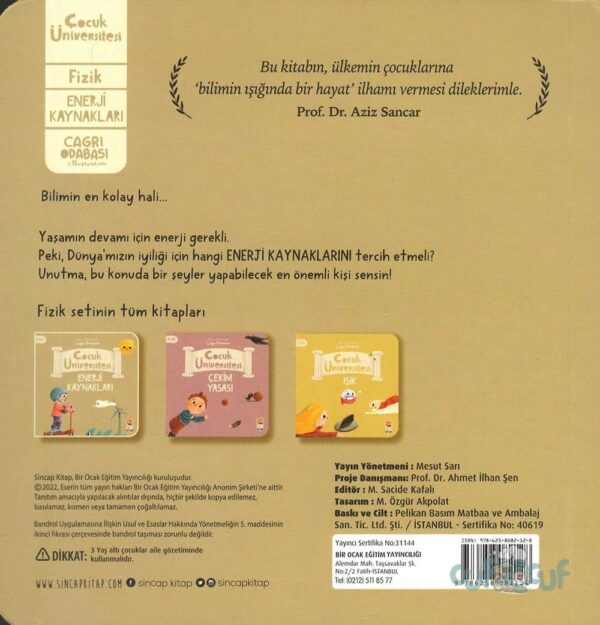 Çocuk Üniversitesi Fizik Set (3 Kitap) – Bild 6