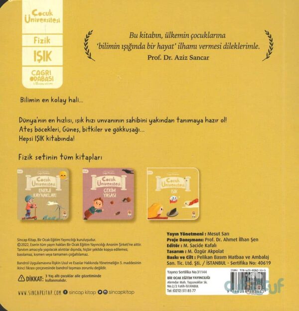 Çocuk Üniversitesi Fizik Set (3 Kitap) – Bild 4