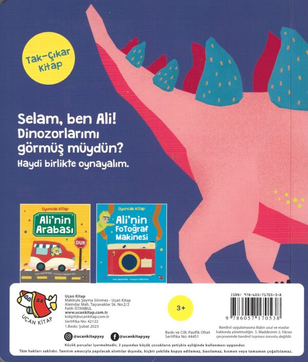 Ali 'nin Dinozorları - Oyuncak Kitap – Bild 2