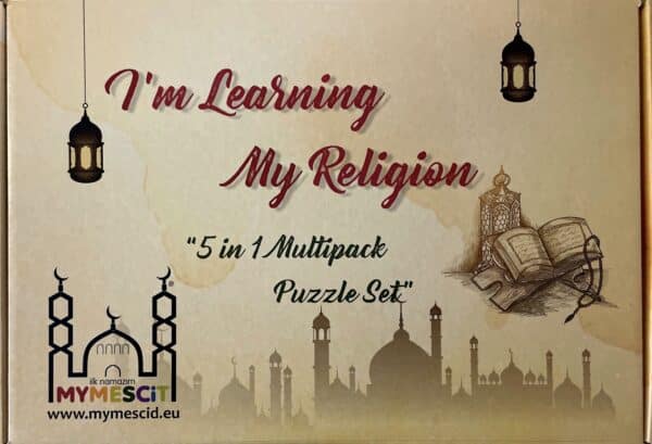 MyMescid „Ich lerne meine Religion“, 5-teiliges Puzzle-Set