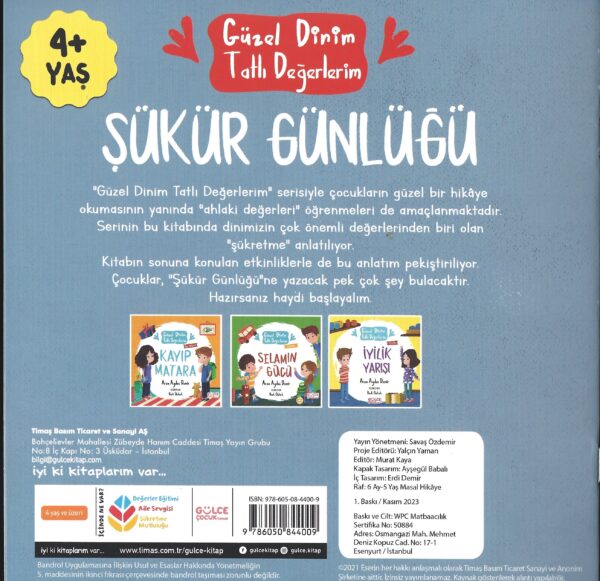 Şükür Günlüğü - Güzel Dinim Tatlı Değerlerim – Bild 3