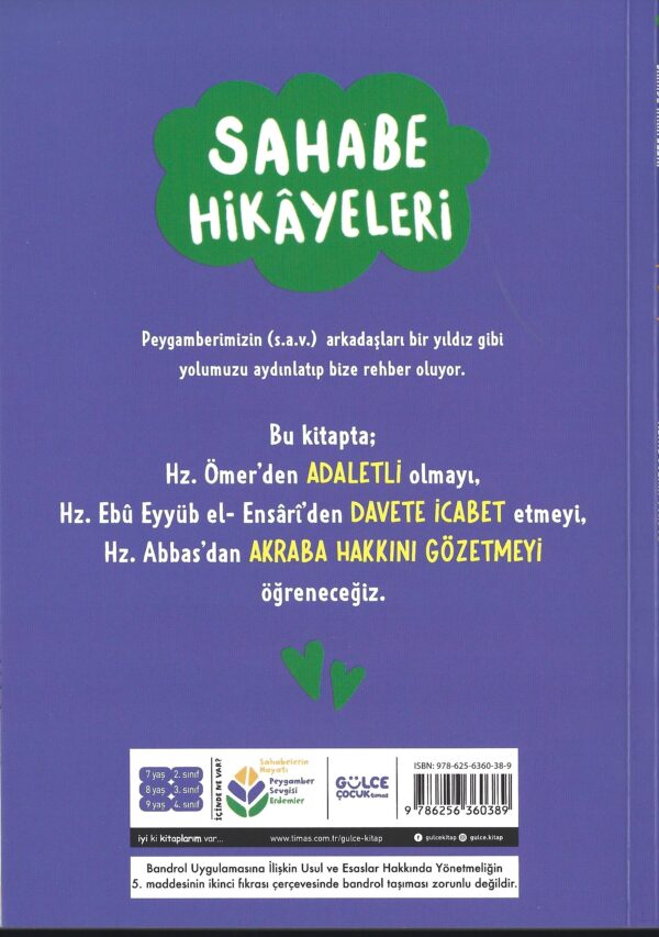 Sahabe Hikayeleri Set (10 KİTAP) – Bild 10