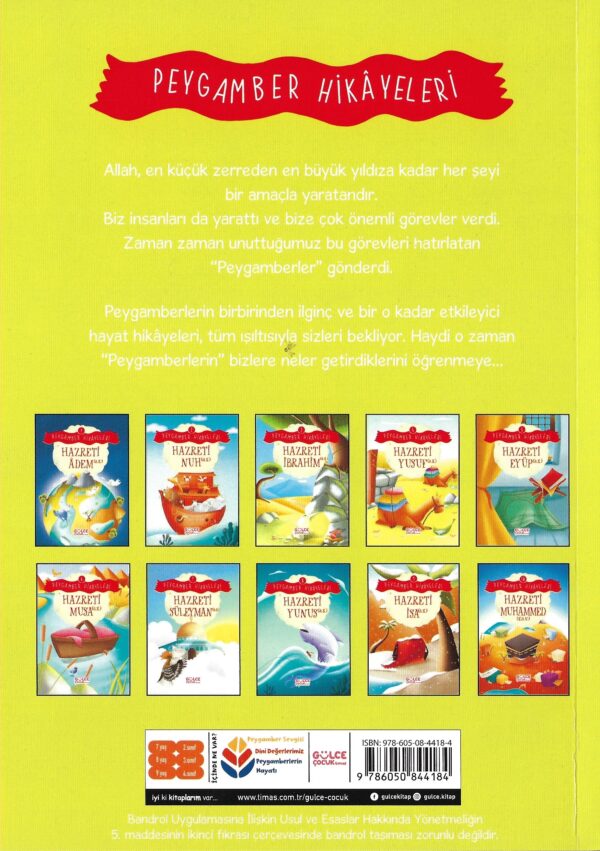 Peygamber Hikayeleri Set (10 Kitap) – Bild 10