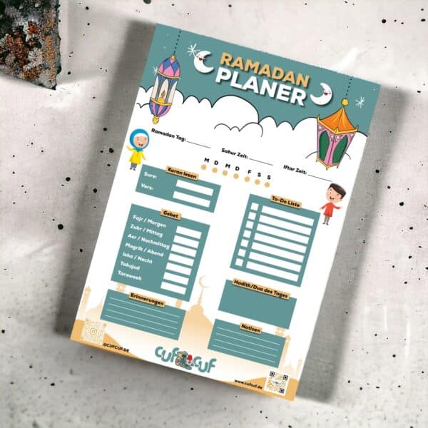 Ramadan Planer für Kinder – Der spielerische Begleiter durch den heiligen Monat – Bild 3