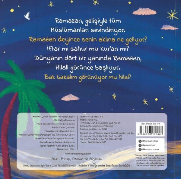 Benim İçin Ramazan (Pencereli Kitap) – Bild 3